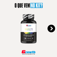 [COMBO PERFORMANCE] Kit com 2 Whey Protein 80% Concentrado 1kg + 1 Pré-Treino + 1 Creatina + 1 Coqueteleira 700ml + 1 Multivitamínico
